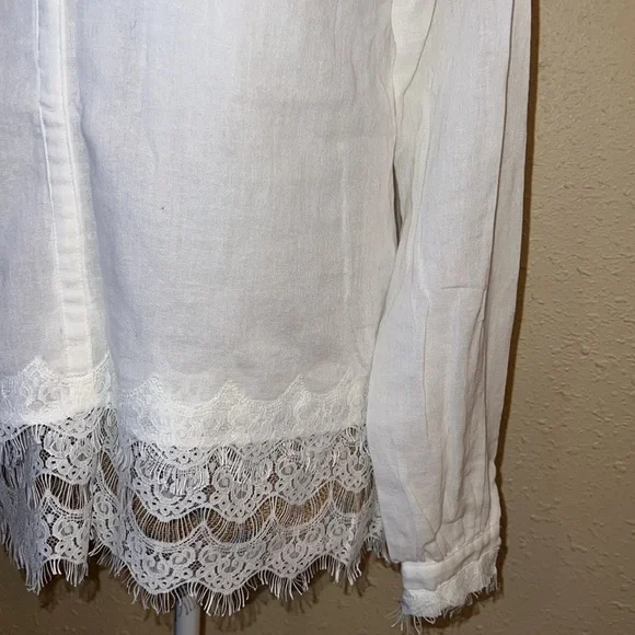 CALYPSO adorable white blouse XS - Picture 4 of 7